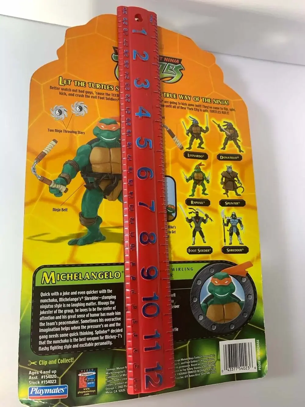 Donatello Vintage 2002 Teenage Mutant Ninja Turtles: Action Figure NIP